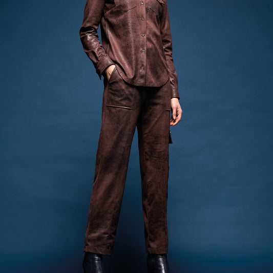 Pantaloni cargo eco