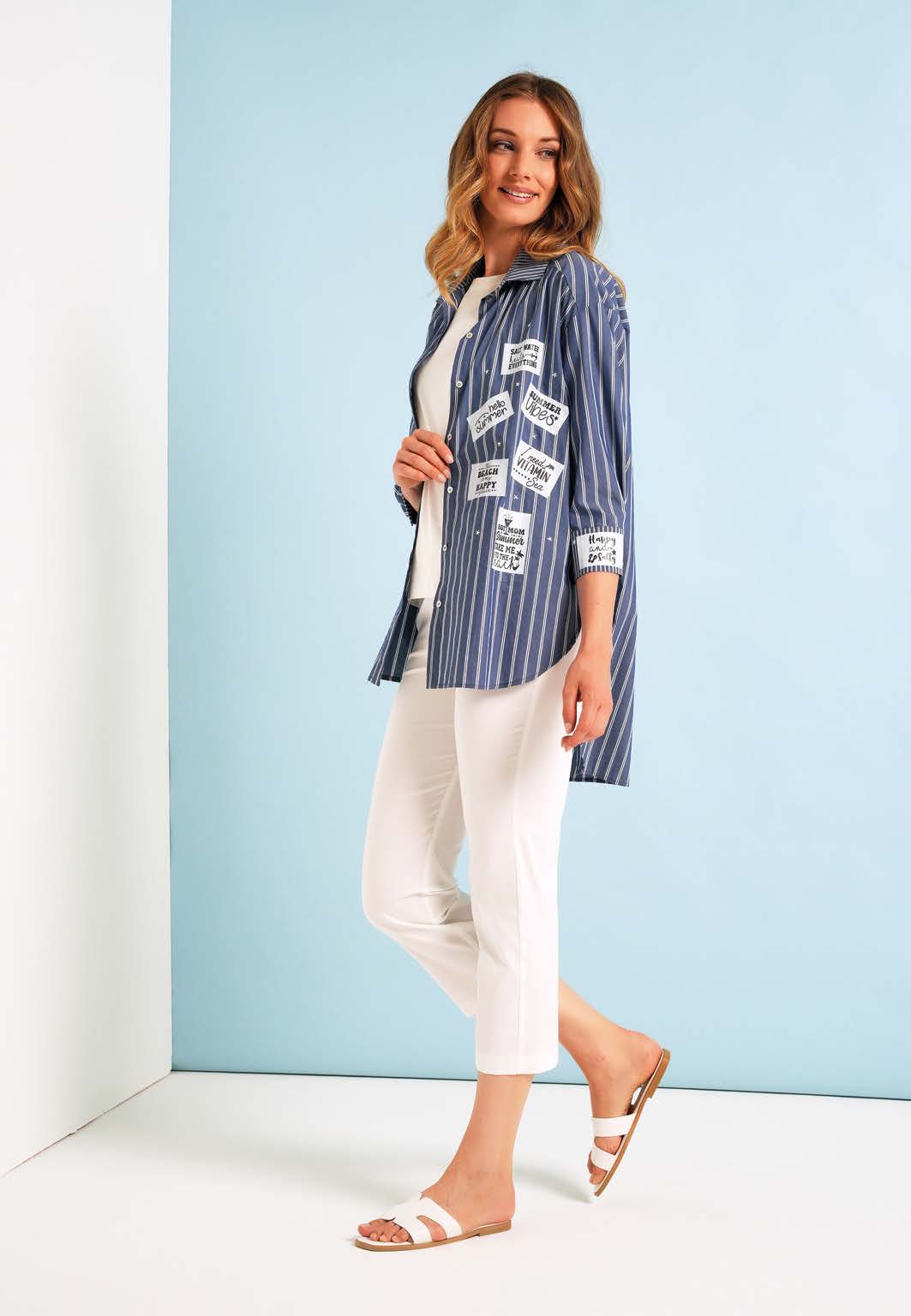 Camicia a righe