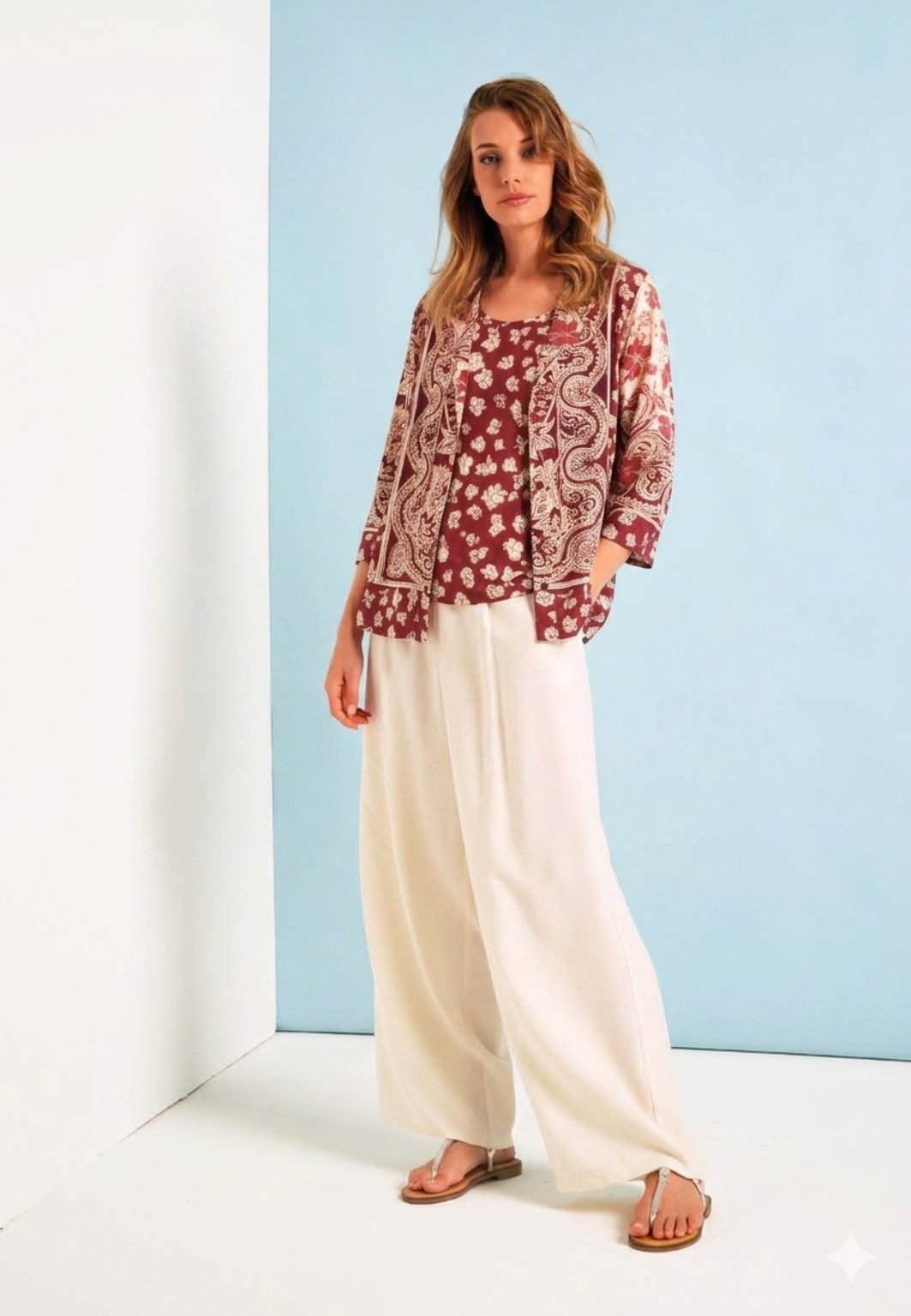 Twin set maglia e cardigan
