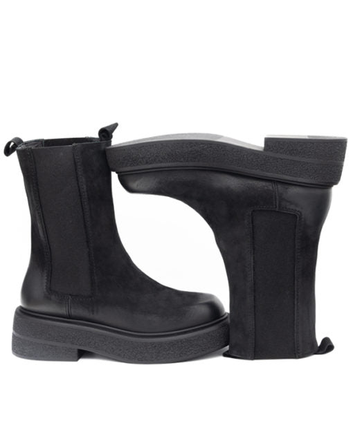 A.I. SALDI - Stivaletto wash nero