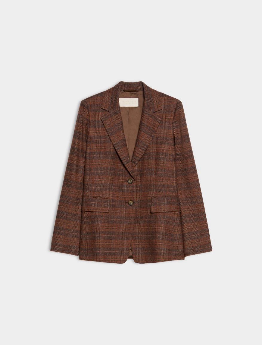 BLAZER IN FLANELLA Testa Di Moro