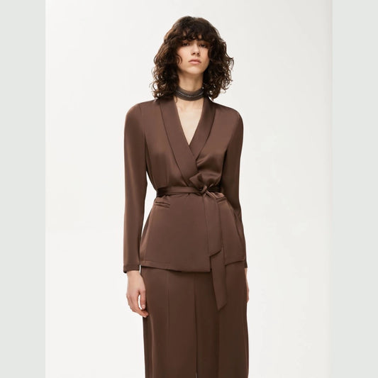 BLAZER MORBIDO Testa Di Moro