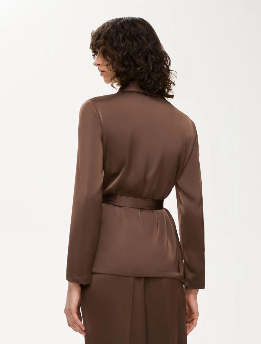 BLAZER MORBIDO Testa Di Moro