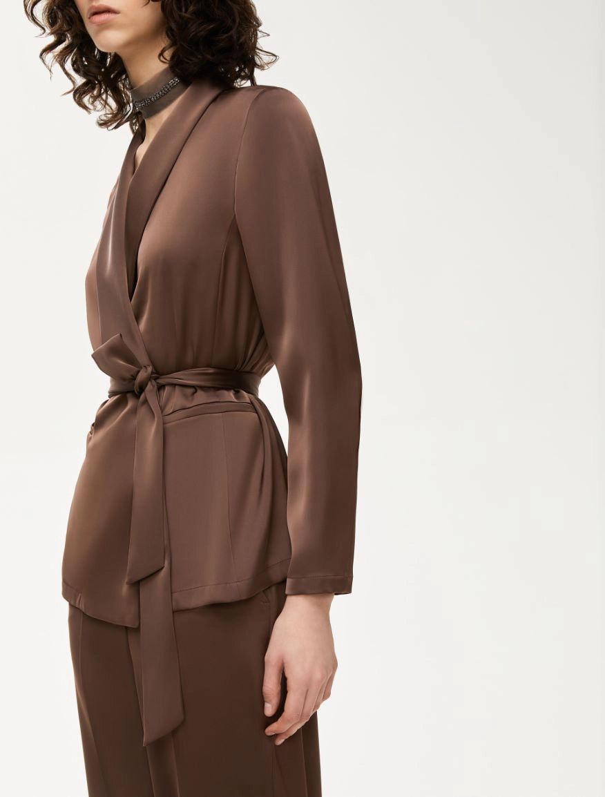BLAZER MORBIDO Testa Di Moro