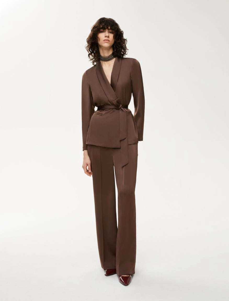 BLAZER MORBIDO Testa Di Moro