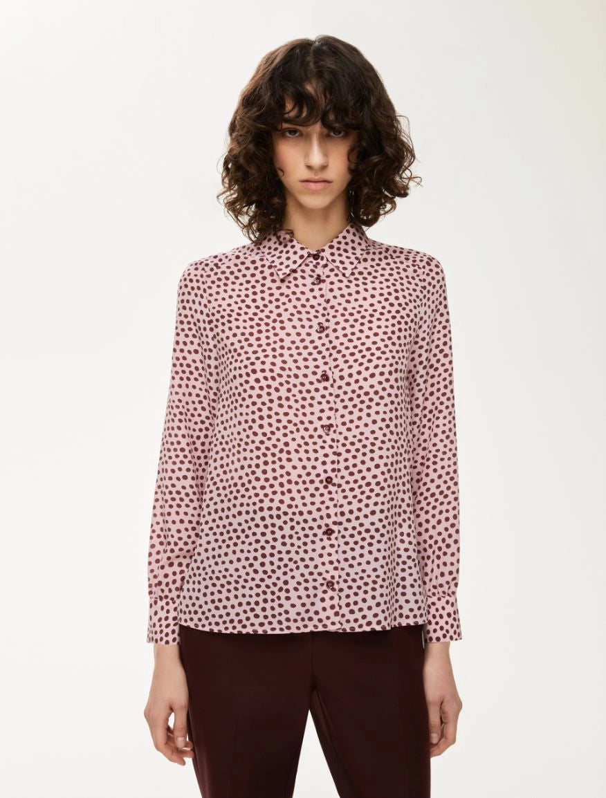 CAMICIA IN PURA SETA Rosa