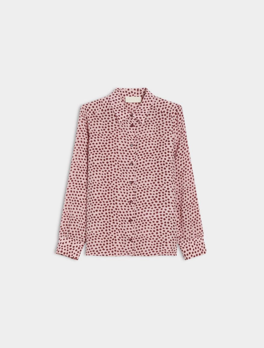 CAMICIA IN PURA SETA Rosa