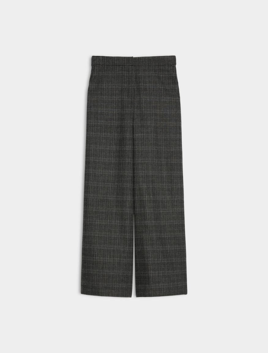PANTALONI IN FLANELLA Antracite