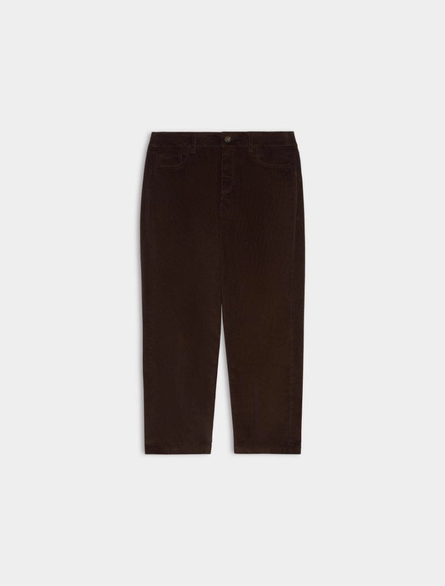 PANTALONI ADERENTI Marrone