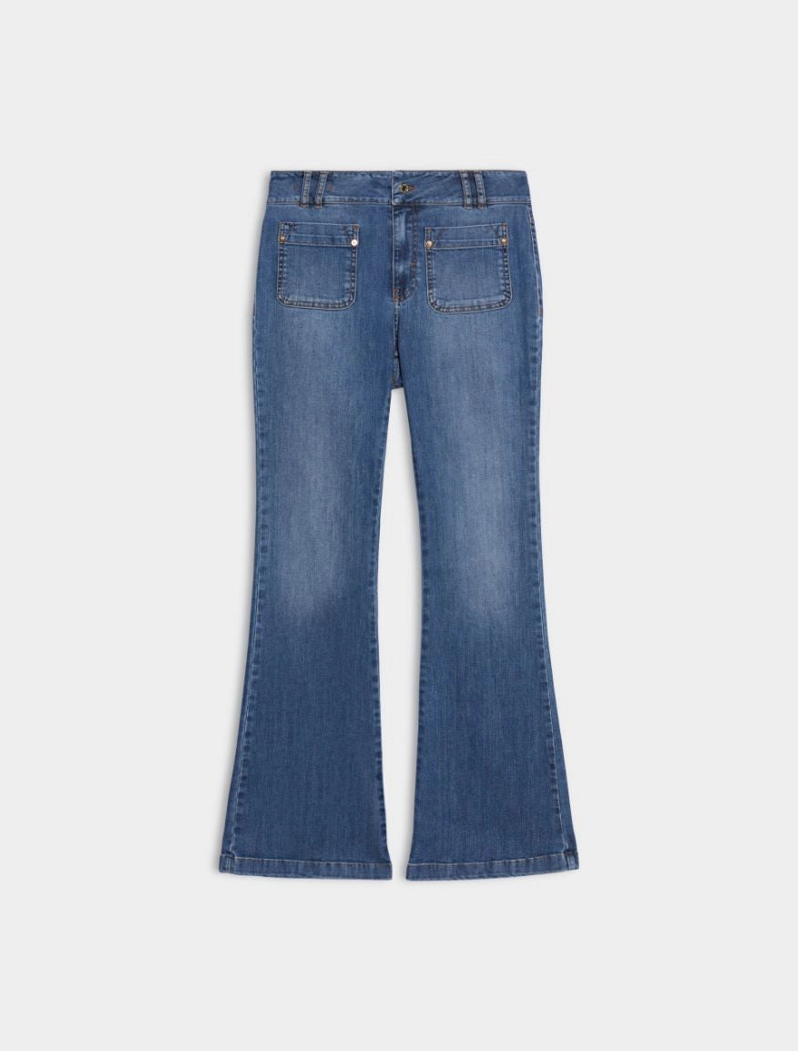 JEANS BOOTCUT Blue Jeans