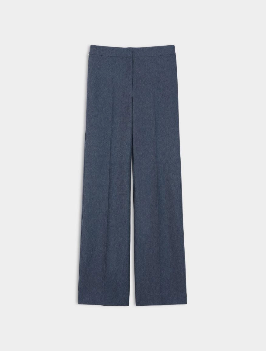 PANTALONI JACQUARD Blu