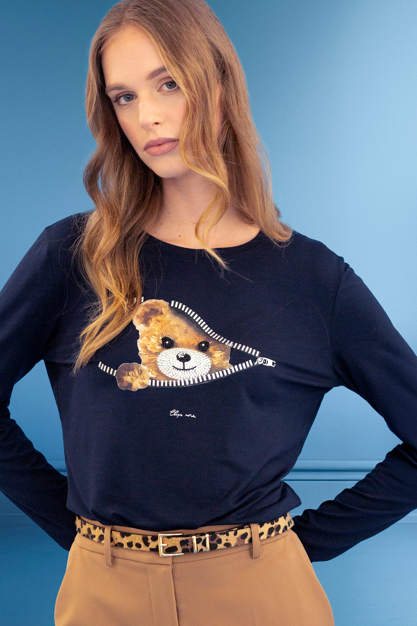 Maglia con orsetto