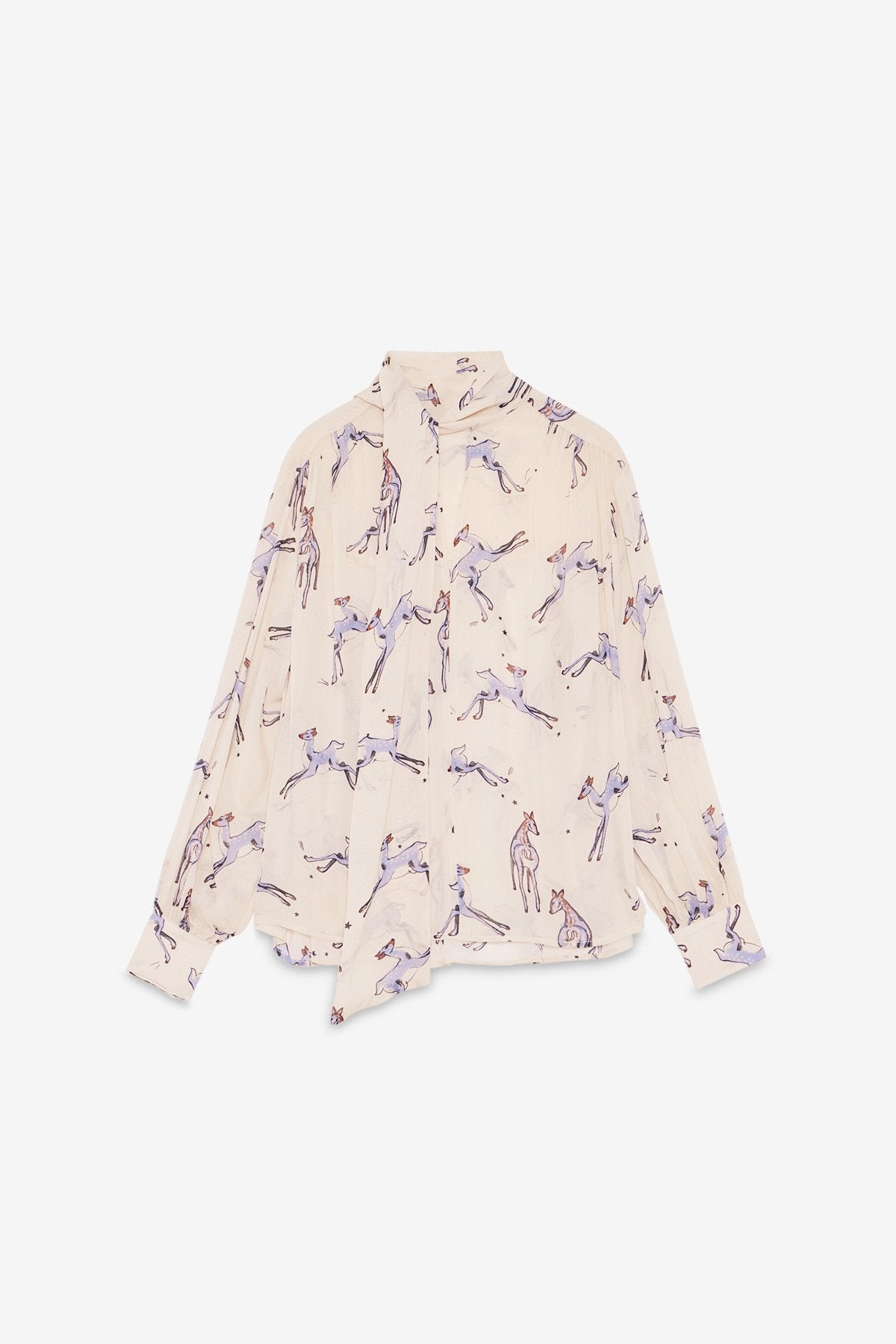 Camicia con fiocco