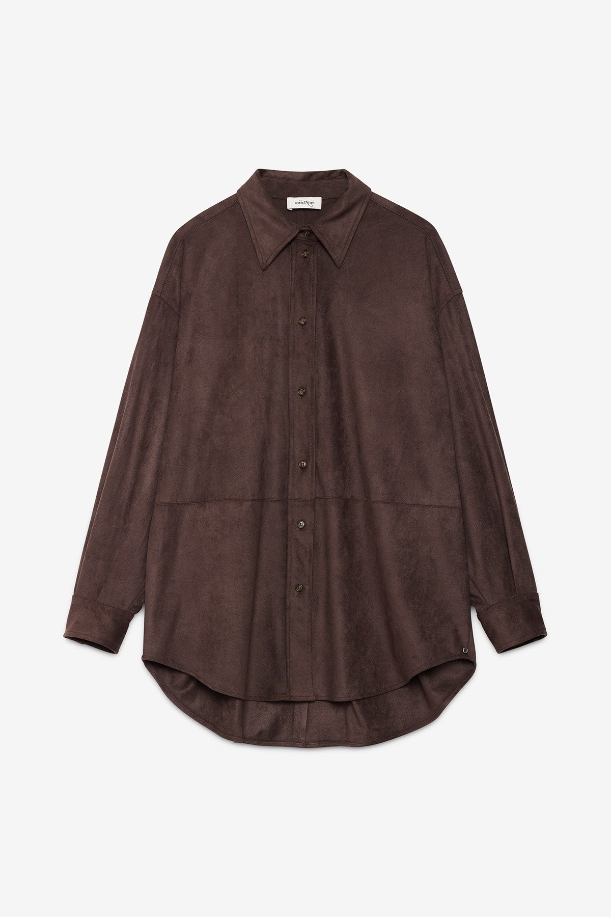 Camicia con fondo arrotondato