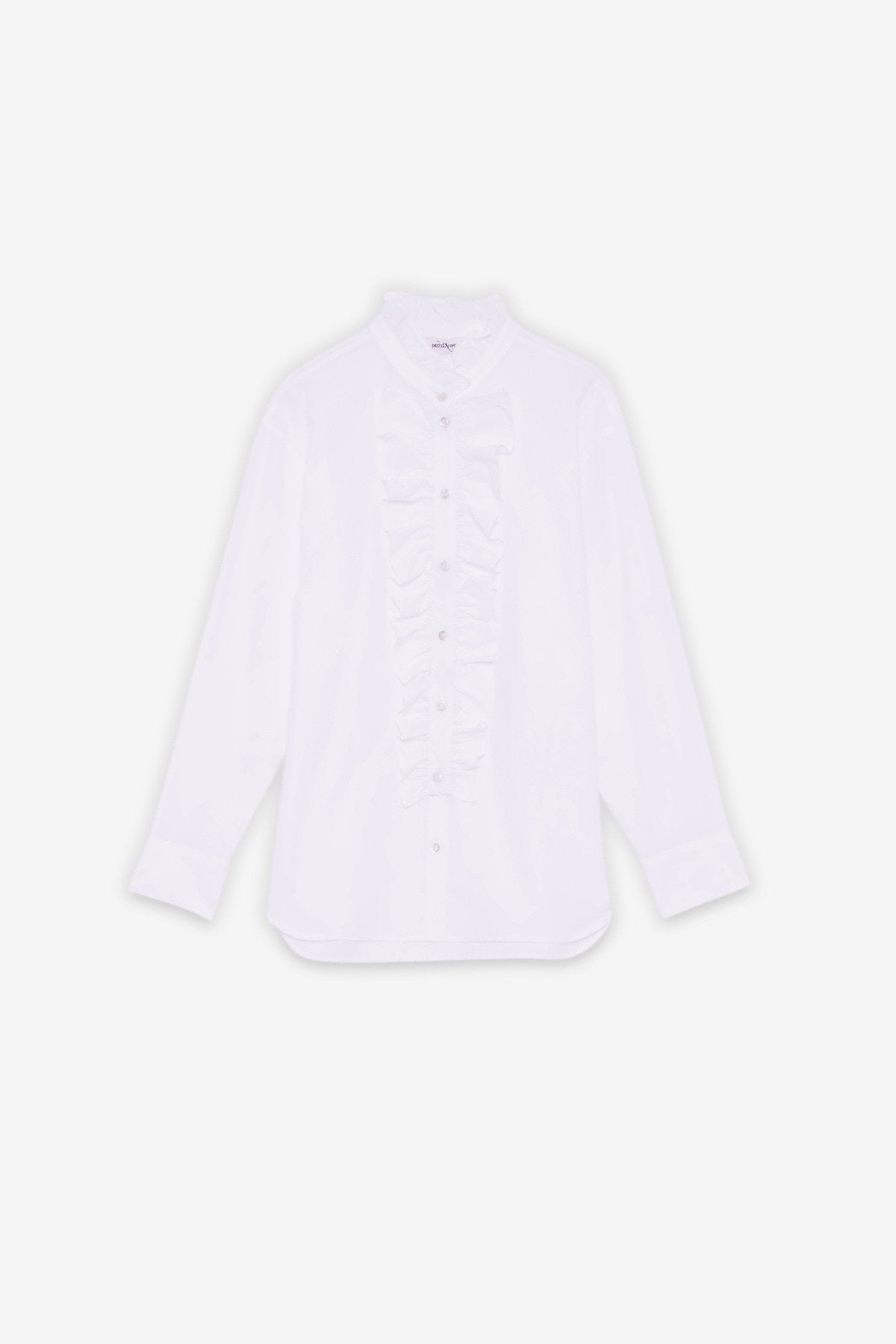 Camicia con volant