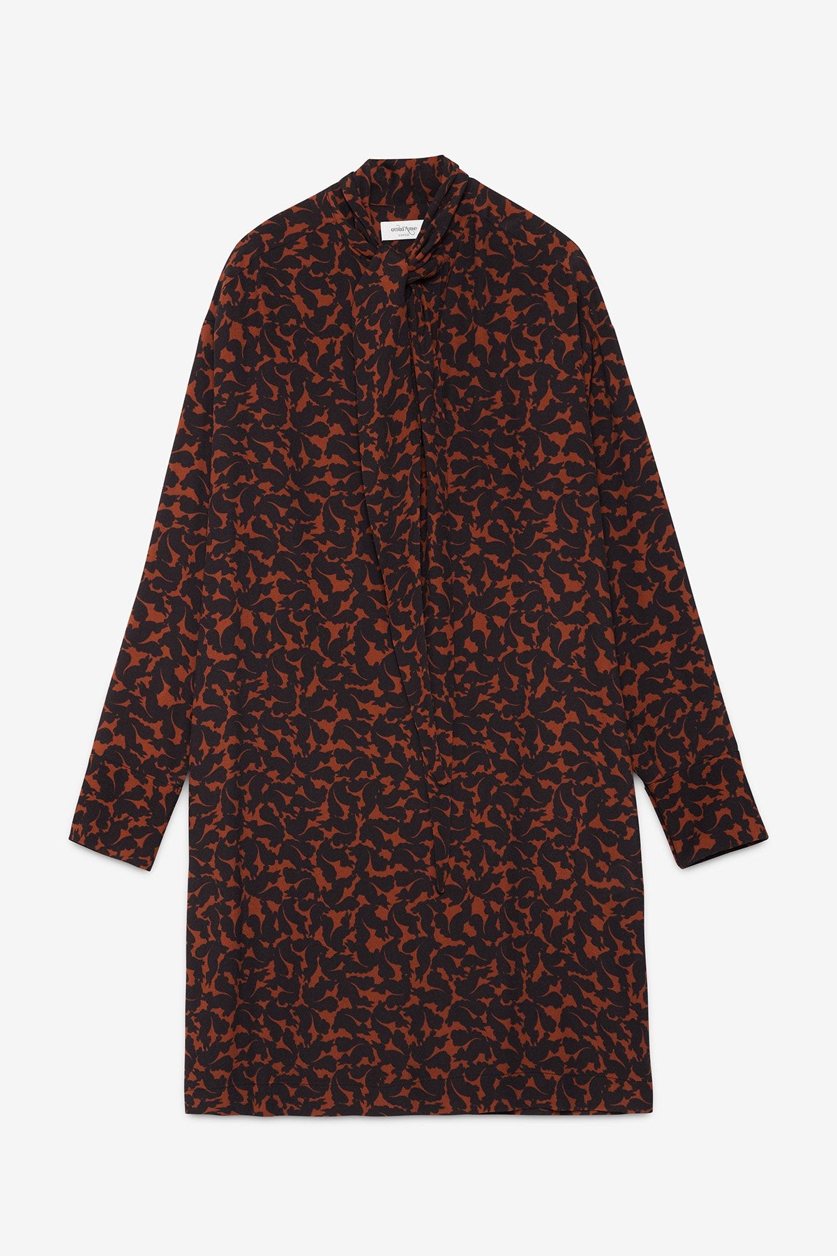 Chemiser corto in viscosa