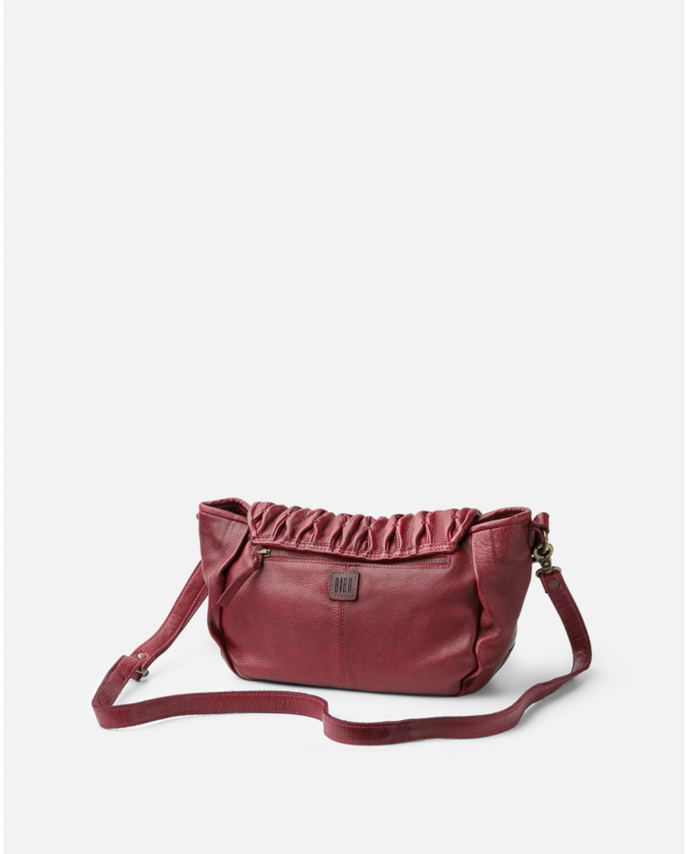 Borsa media in pelle