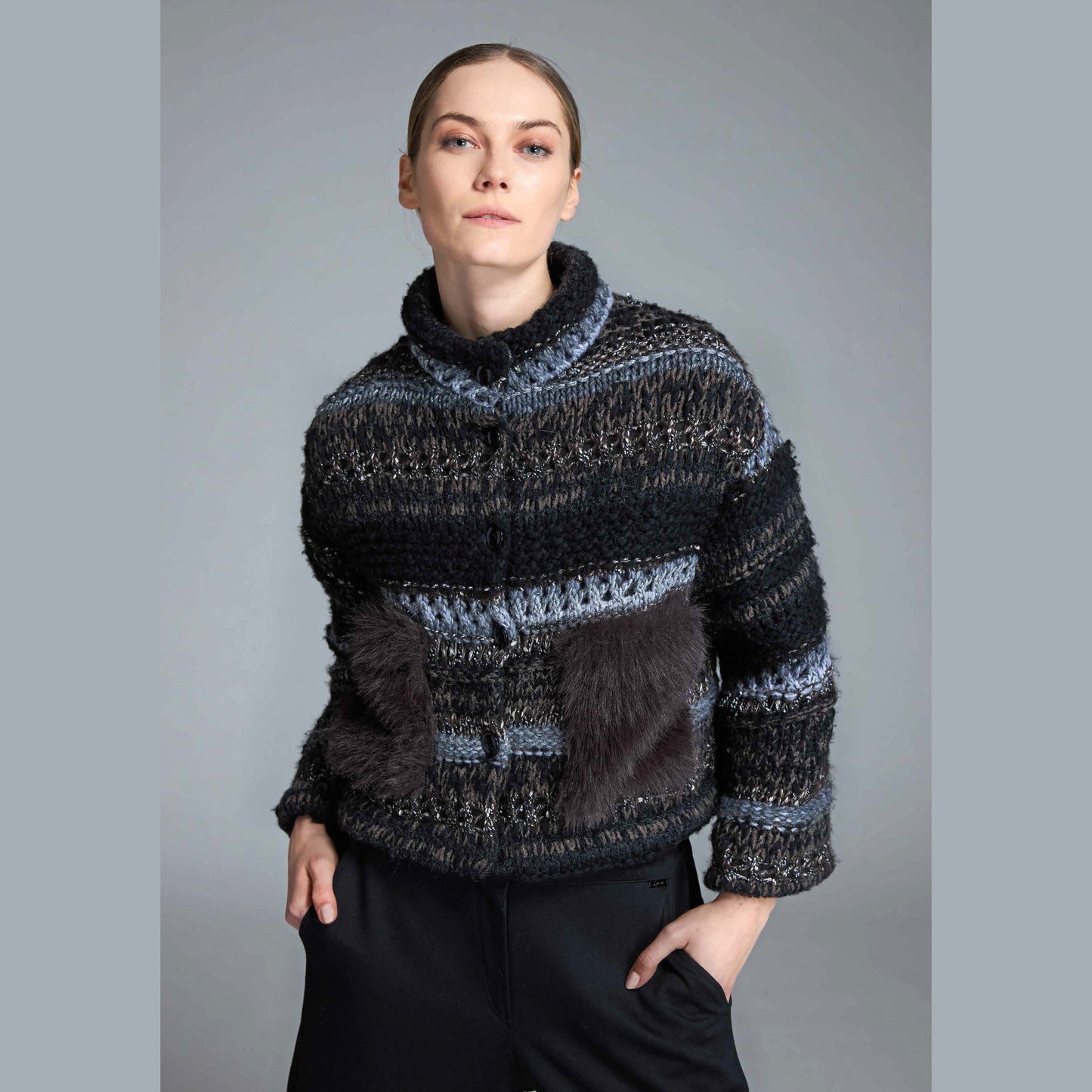 Giubbino con bottoni