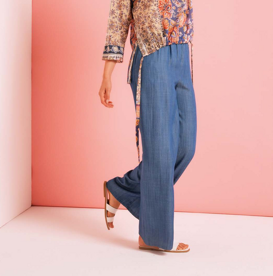 Pantaloni morbidi denim