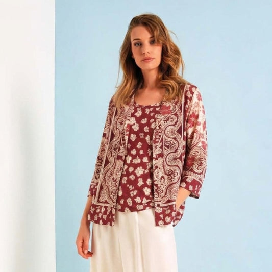 Twin set maglia e cardigan