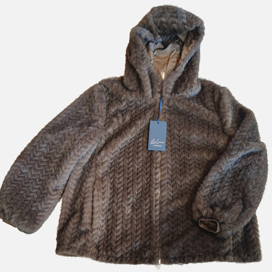 Parka in eco pelliccia