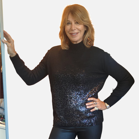 Mezzocollo con lurex