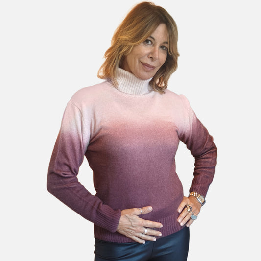 Ciclista colore sfumato