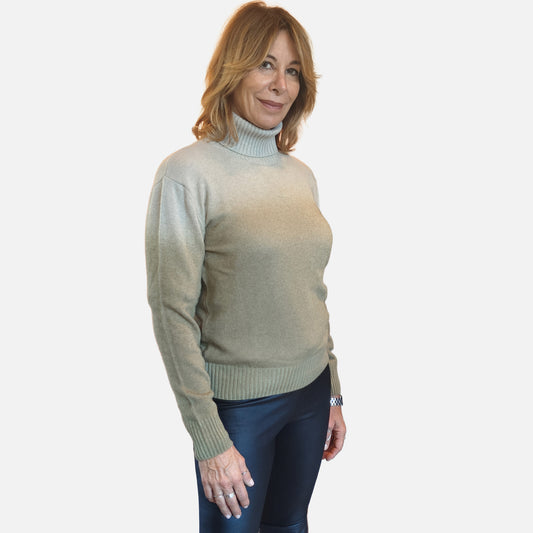 Ciclista colore sfumato