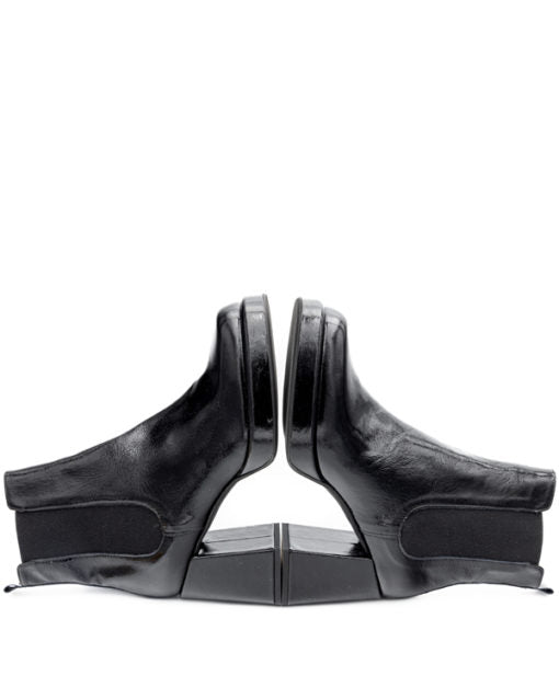 A.I. SALDI - Stivaletti in naplak nero