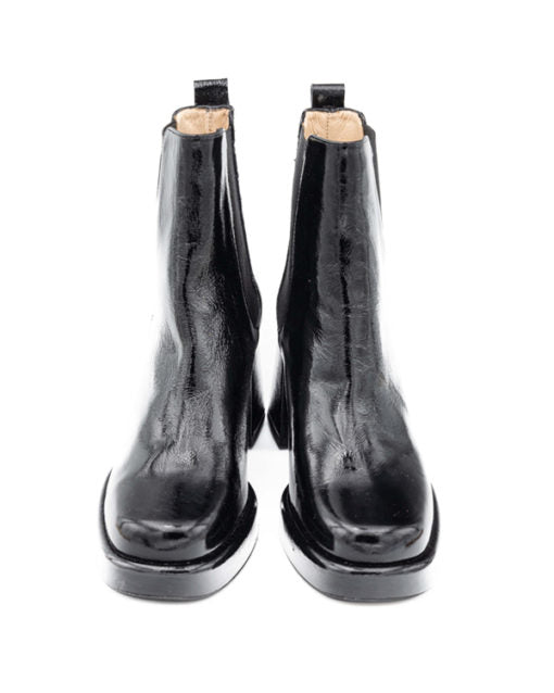 A.I. SALDI - Stivaletti in naplak nero