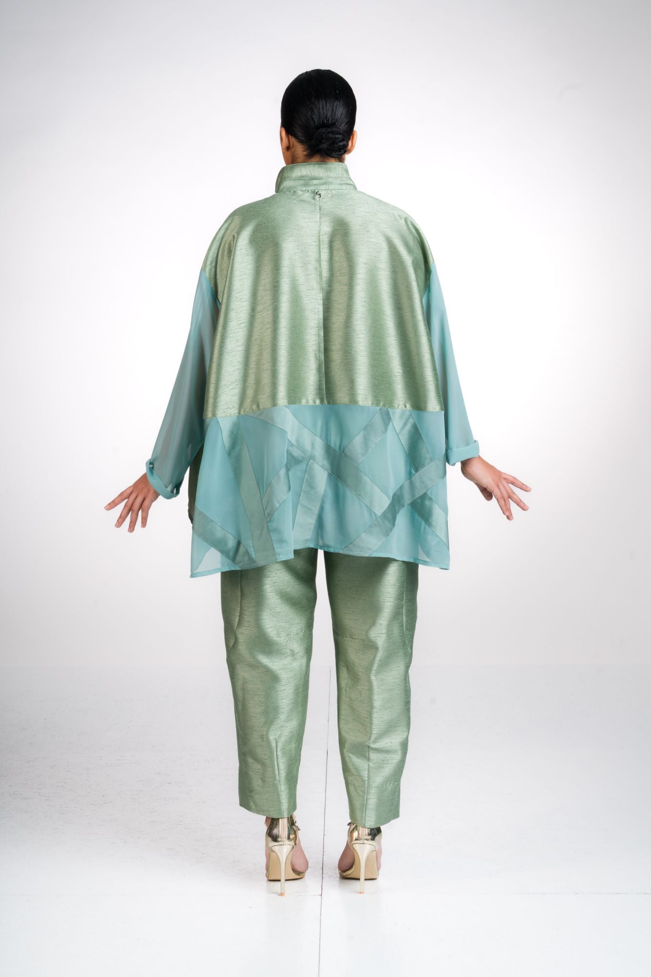 PANTALONE VISCOSA SALVIA