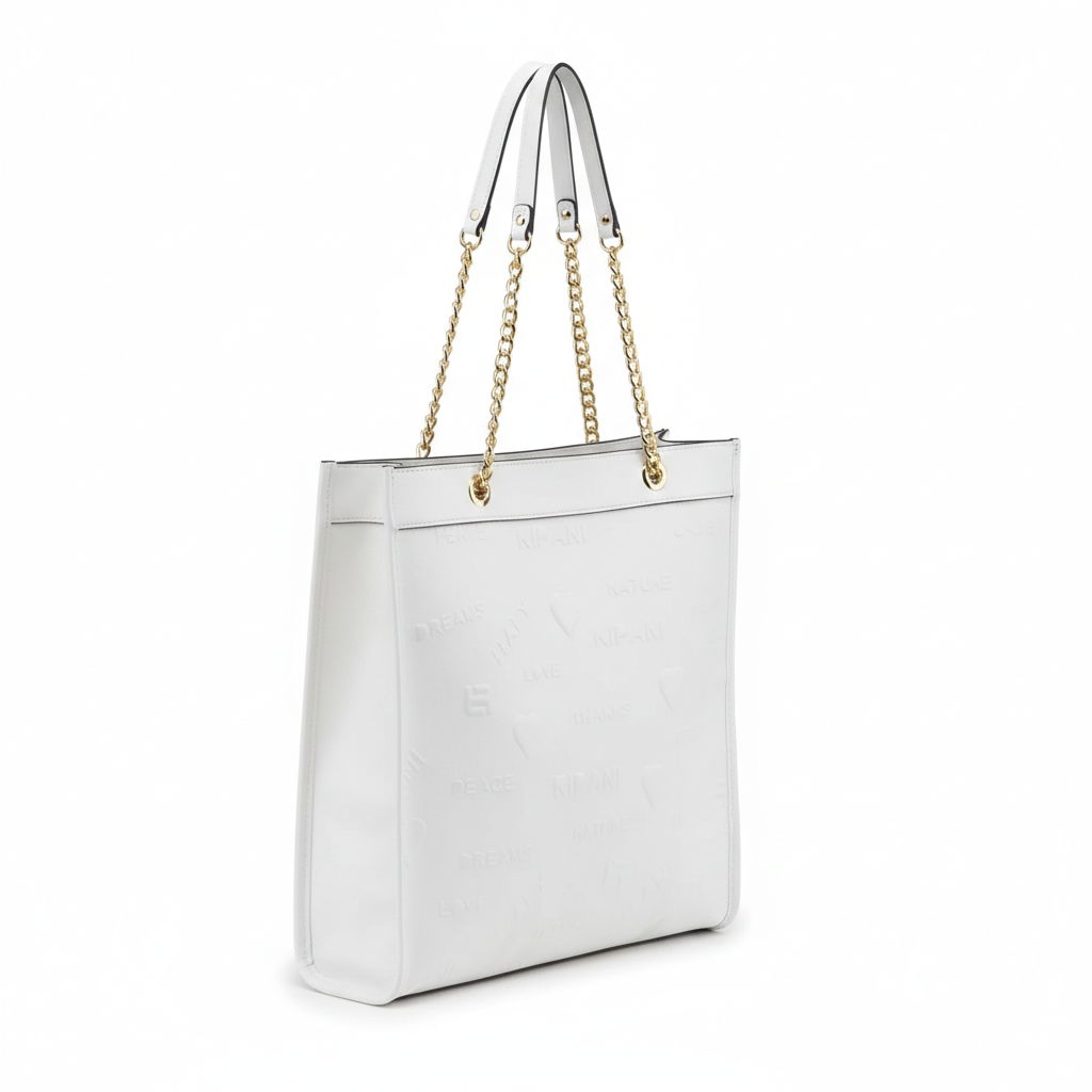 Borsa Shopping - bianco