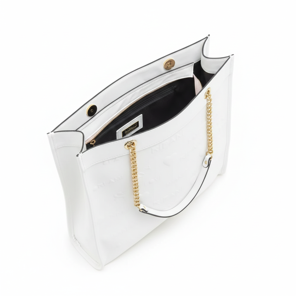 Borsa Shopping - bianco