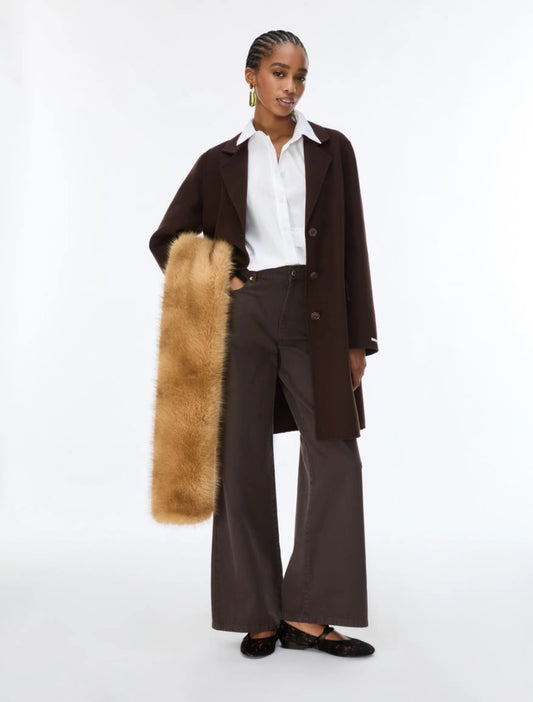 CAPPOTTO DRITTO Marrone