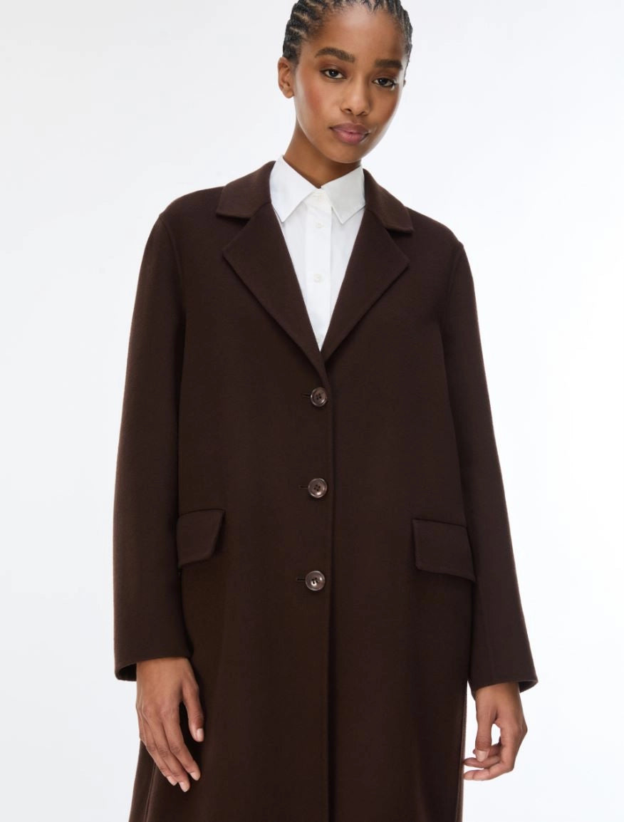 CAPPOTTO DRITTO Marrone