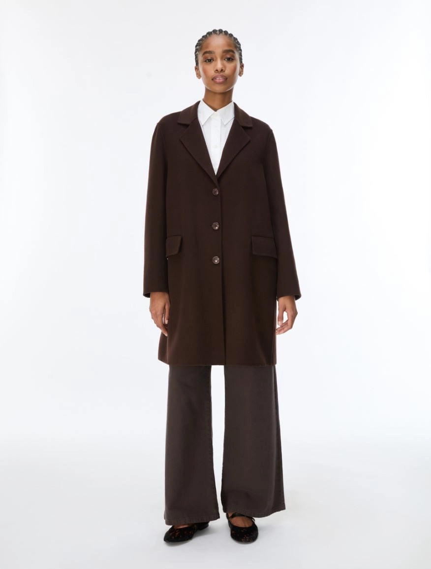 CAPPOTTO DRITTO Marrone
