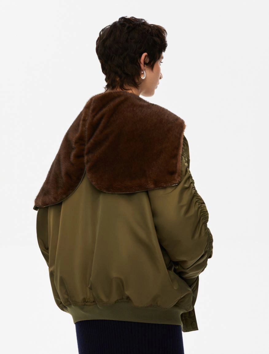 BOMBER IMBOTTITO Kaki