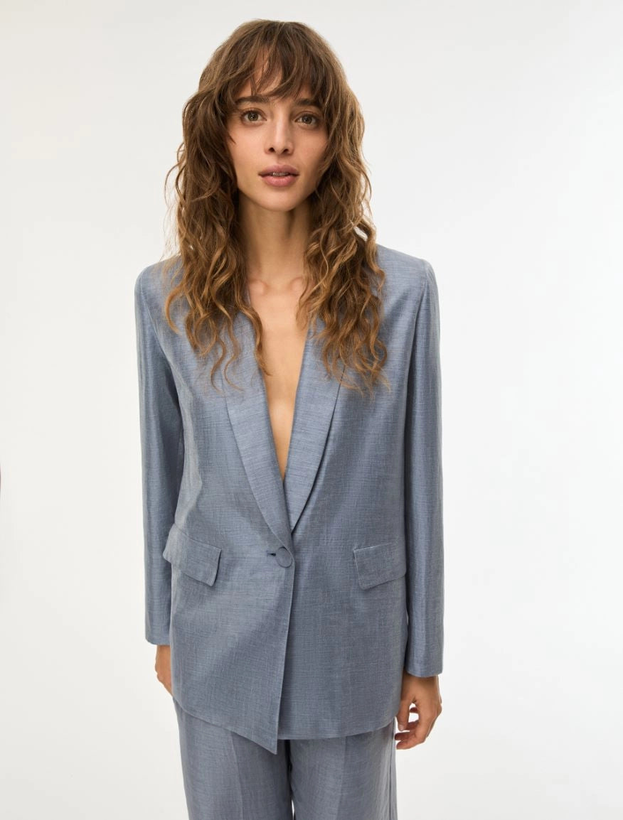 BLAZER IN RASO Avio