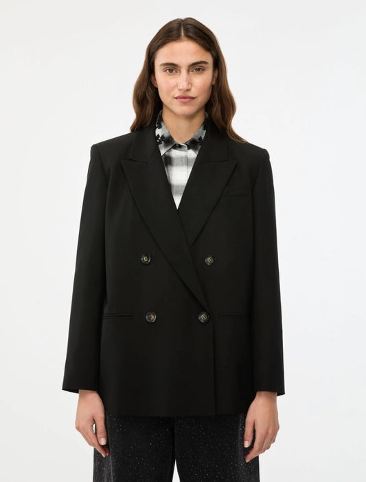 BLAZER MORBIDO Nero