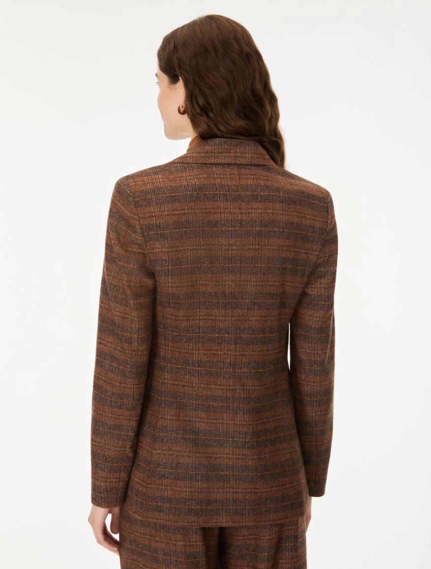 BLAZER IN FLANELLA Testa Di Moro