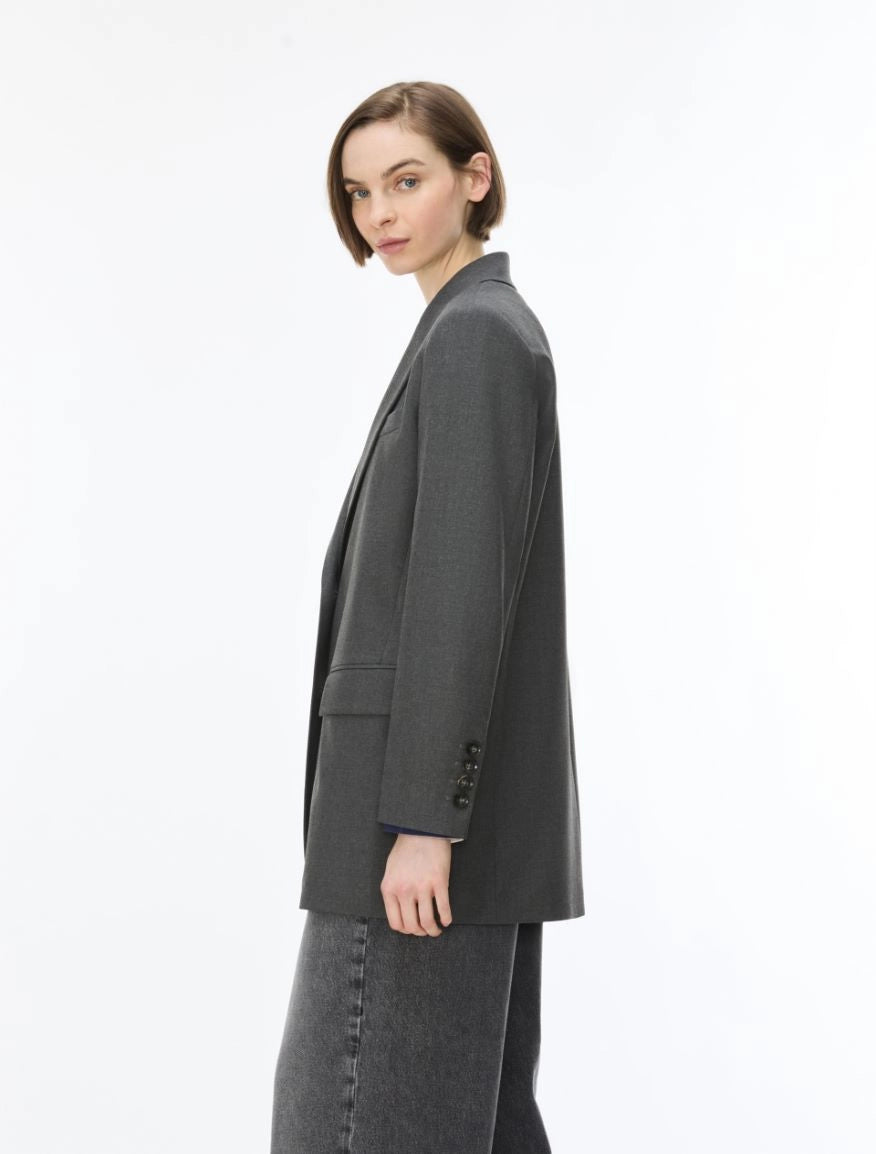 BLAZER DRITTO Grigio Ardesia
