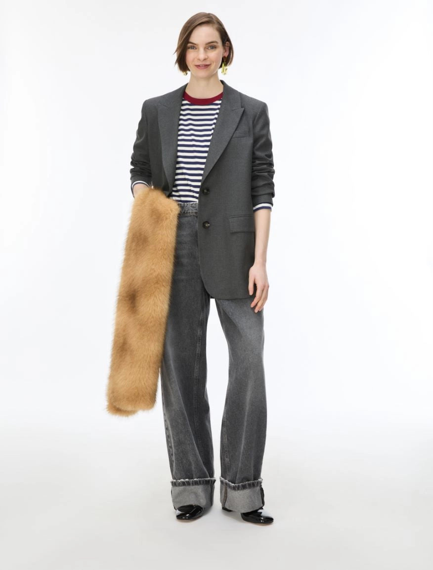 BLAZER DRITTO Grigio Ardesia