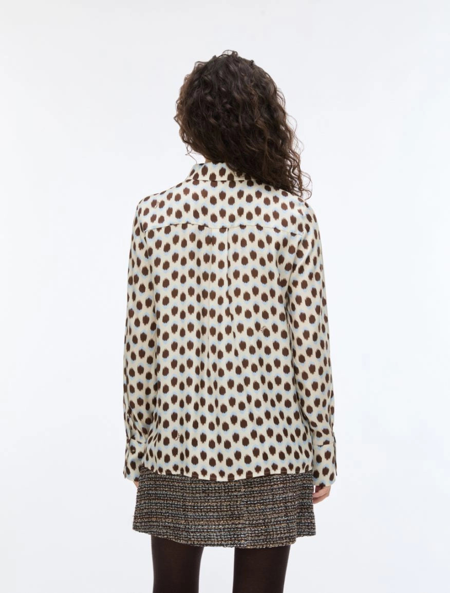 CAMICIA SCIVOLATA Avorio