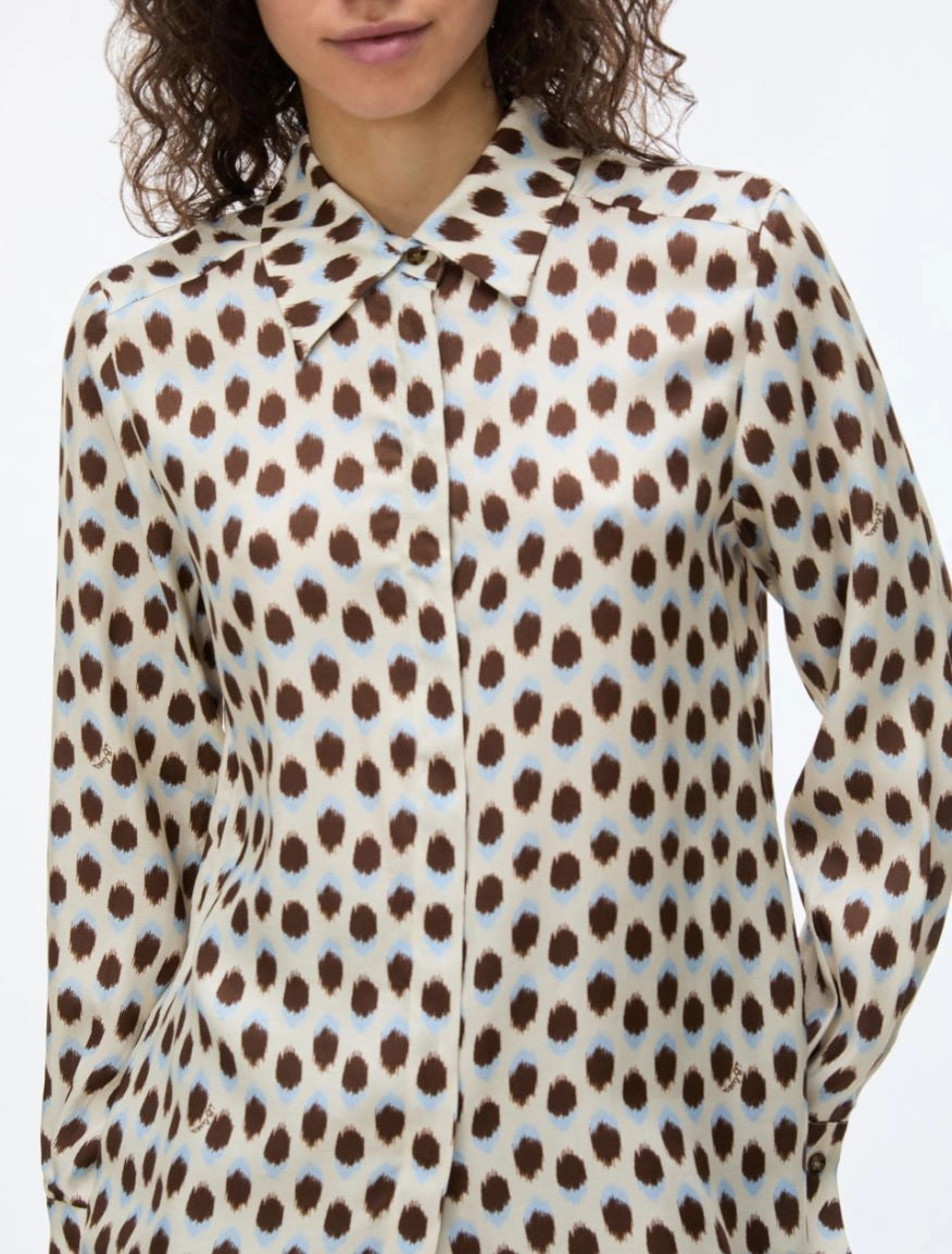 CAMICIA SCIVOLATA Avorio