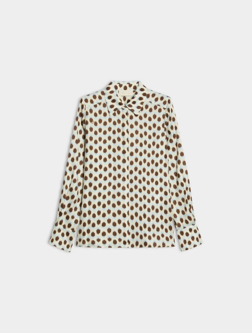 CAMICIA SCIVOLATA Avorio