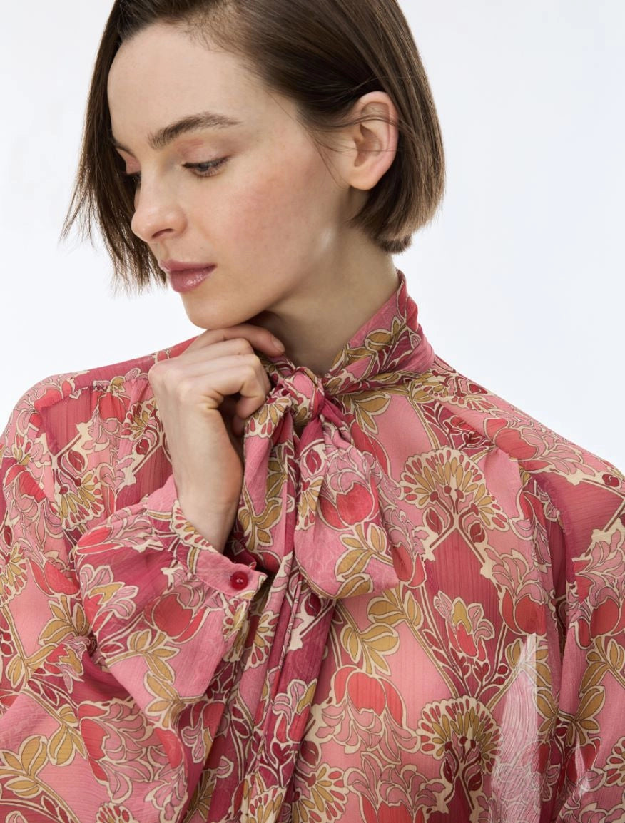 BLUSA AMPIA Rosa Intenso
