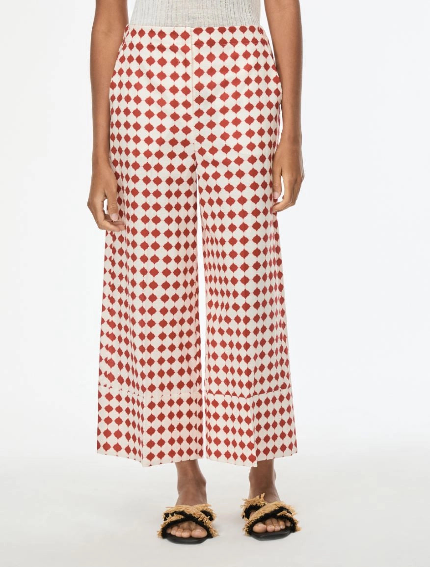 PANTALONI STAMPATI Bordeaux