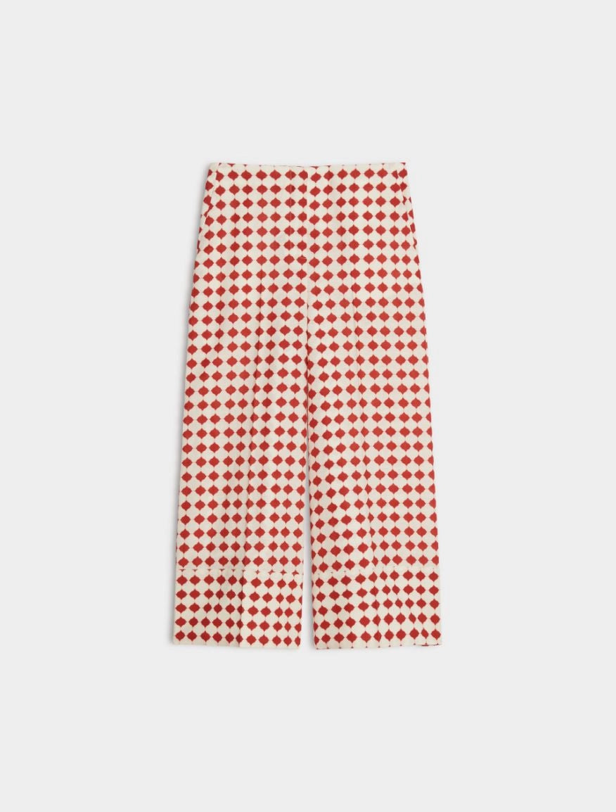 PANTALONI STAMPATI Bordeaux