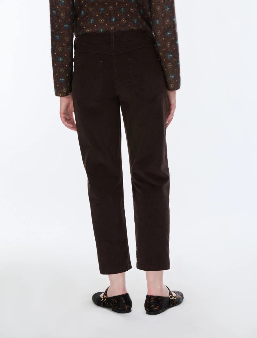 PANTALONI ADERENTI Marrone