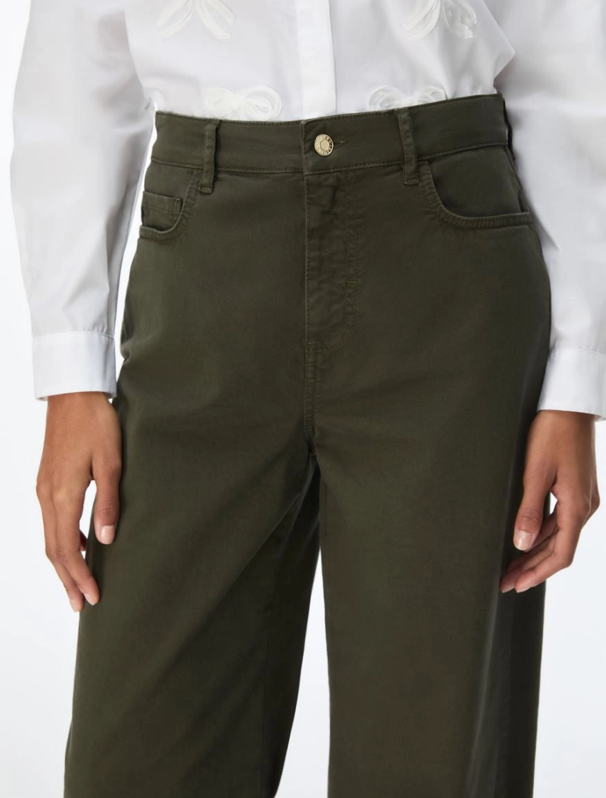 PANTALONI CARROT Kaki